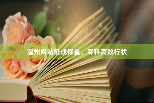 温州网站征战保重，专科高效行状